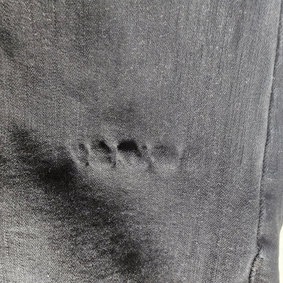 American Eagle women's black Hi-Rise Jeggings size 4 long - Picture 6 of 7